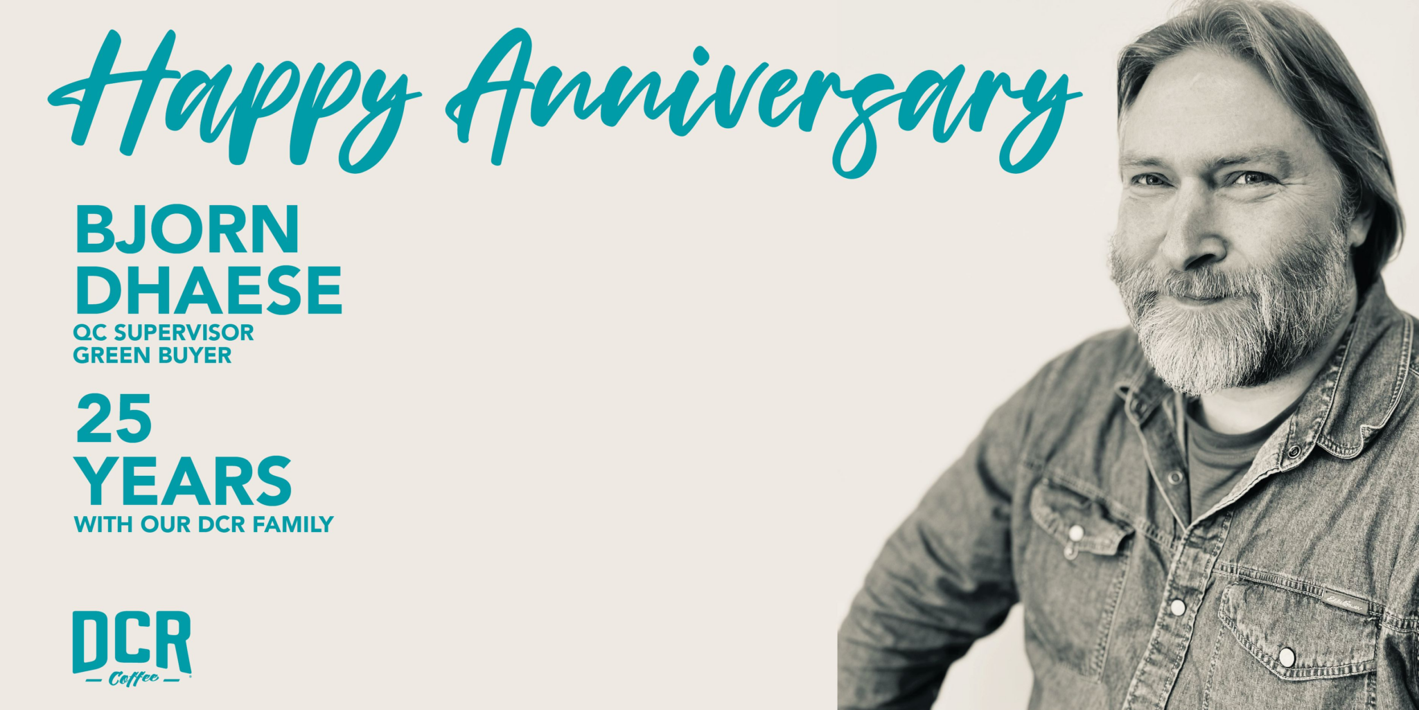 Bjorn Celebrates 25 years at DCR