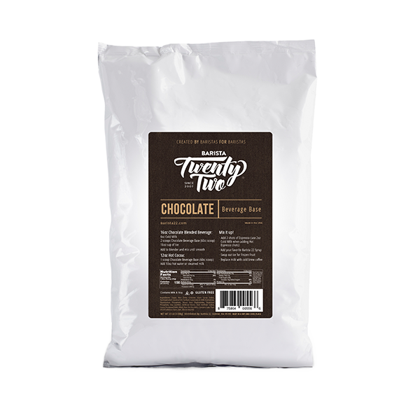 Barista 22 Chocolate Beverage Base, 3.5 lb – Dillanos Coffee Roasters