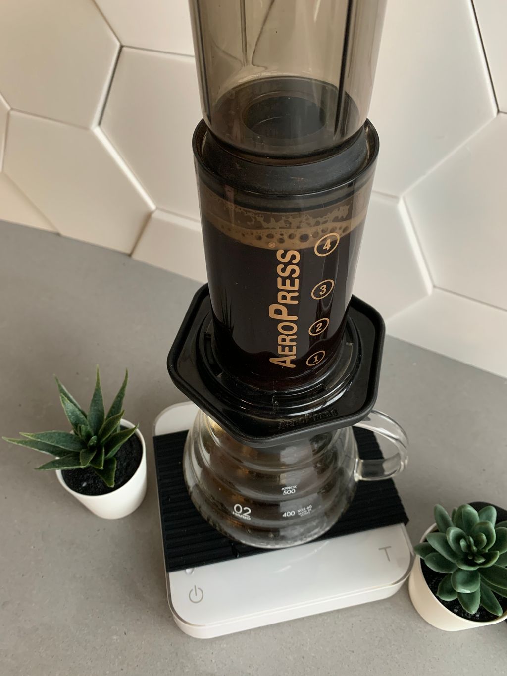 Brew Coffee With an Aeropress
