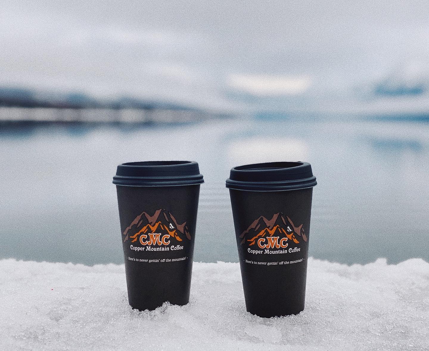 Copper Mountain Coffee, Montana | Cups with MT scenery