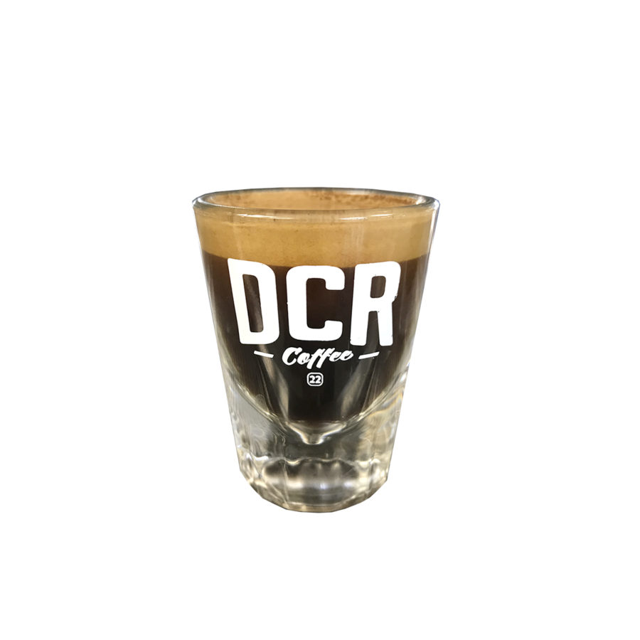 DCR Coffee Shot Glass Dillanos Coffee Roasters