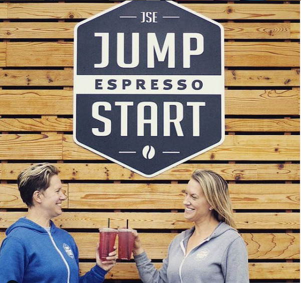 Stephanie Papke & Mykel Papke of Jump Start Espresso