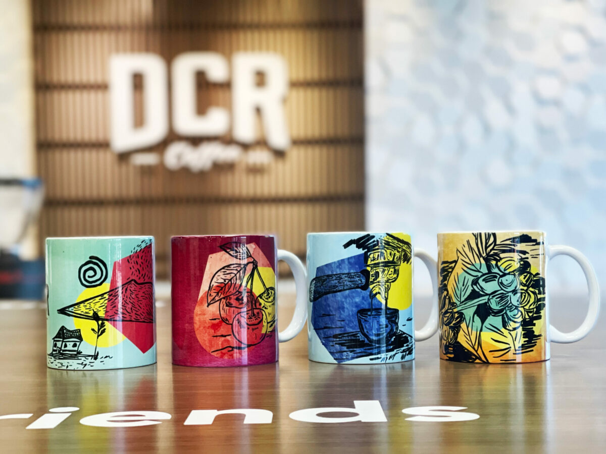 DCR Clear Glass Mug  Dillanos Coffee Roasters