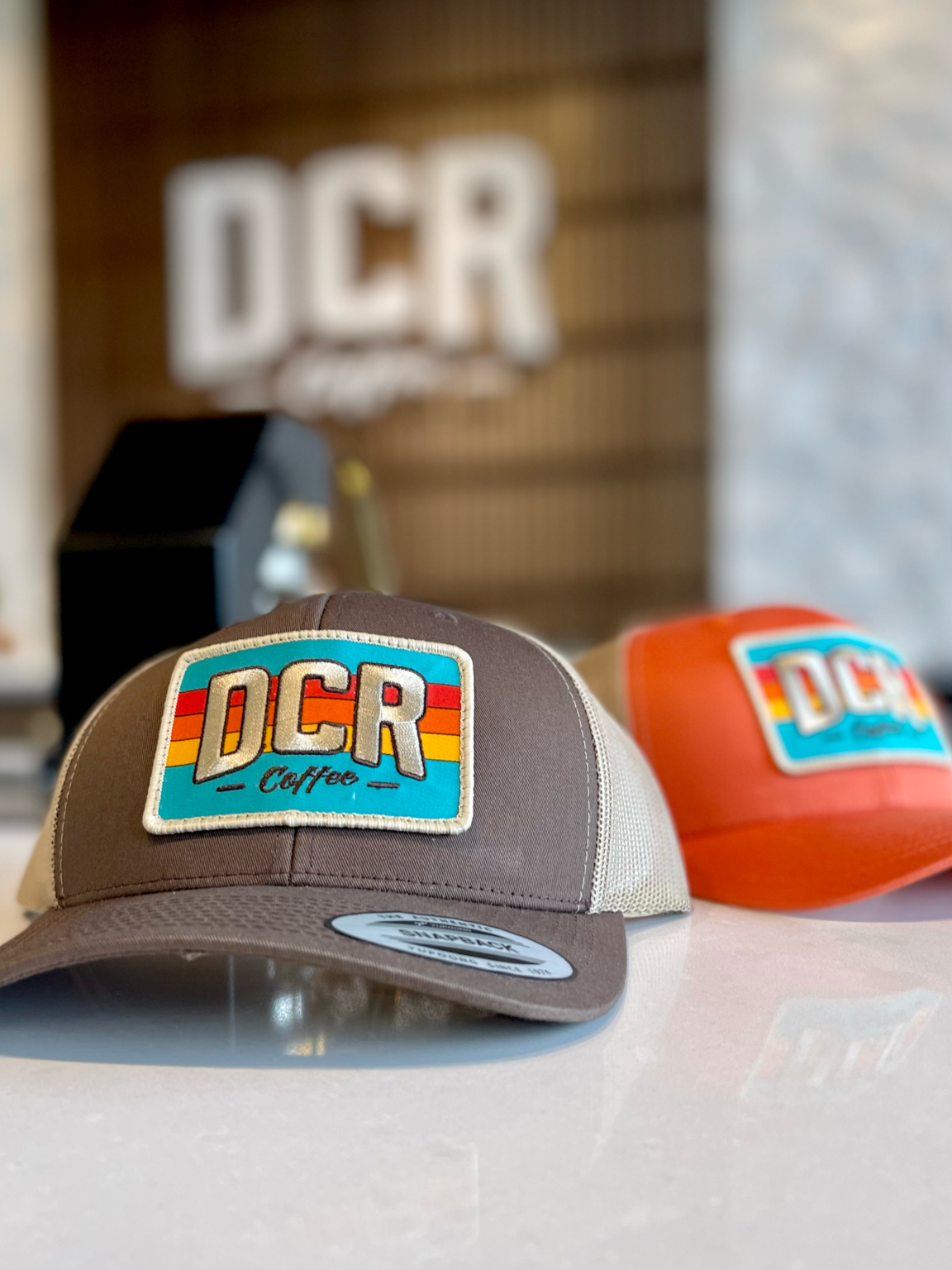 Huntington Beach Trucker Hat Dillanos Coffee Roasters