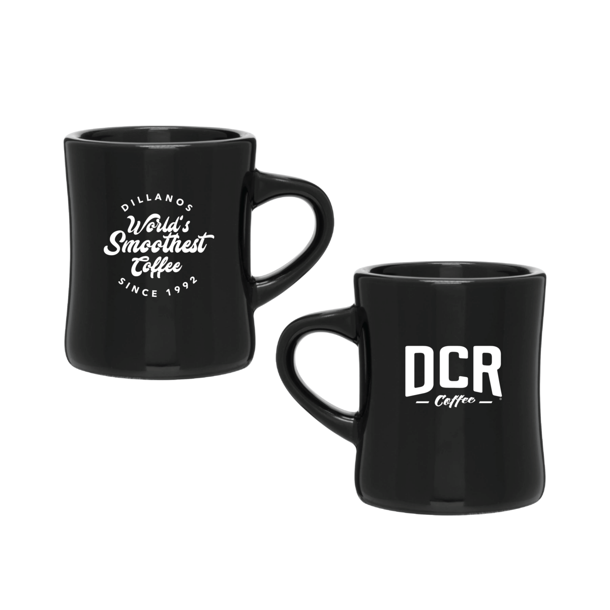 DCR Clear Glass Mug  Dillanos Coffee Roasters