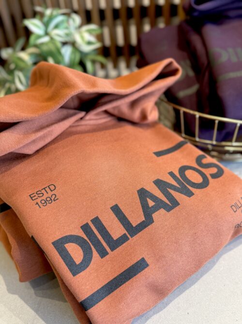 Dillanos Winter Hoodie - Baked Clay - Image 2